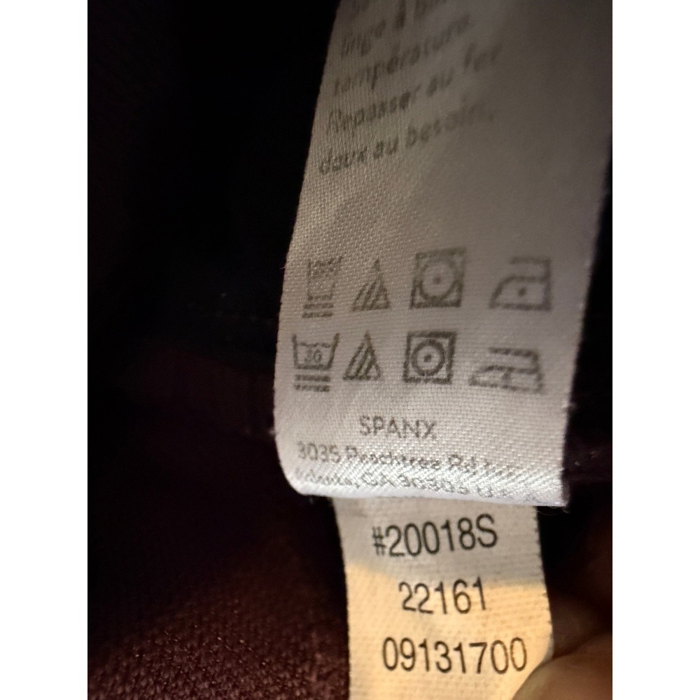 Spanx Jean-ish Leggings 3X Tall Plum 3XLT 20018S High Rise Slim Fit Pull On Pant - Picture 9 of 11